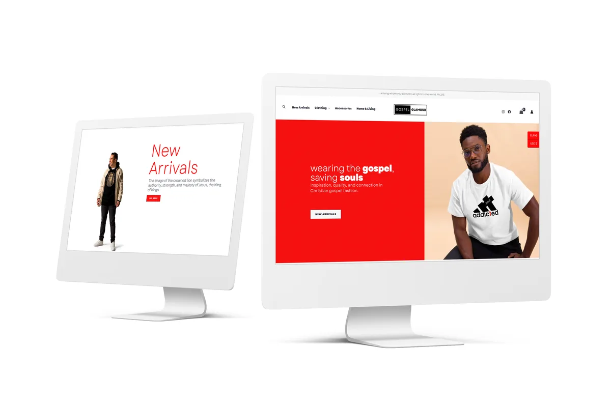 Gospel Glamour website